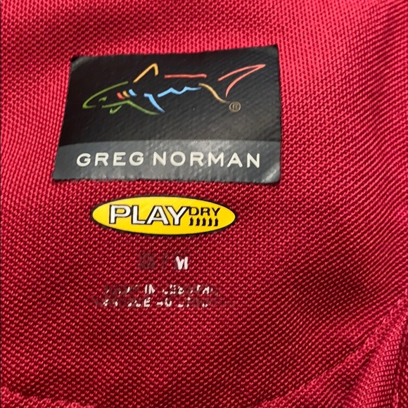 Greg Norman • Maroon PlayDry Polo - Picture 2 of 3